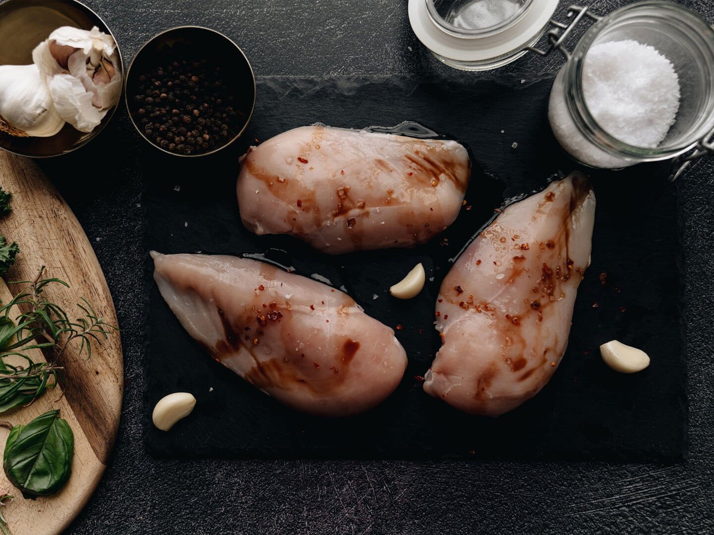 Raw Spiced Chicken Fillet Raw Spiced Chicken Fillet